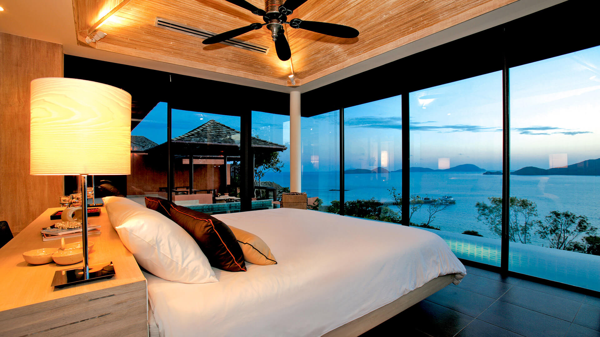 Luxurious Beds at the Resort