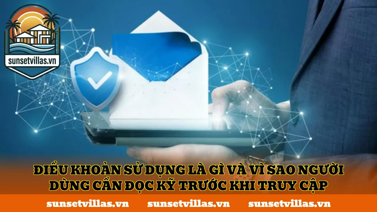 Điều khoản sử dụng là gì và vì sao người dùng cần đọc kỹ trước khi truy cập